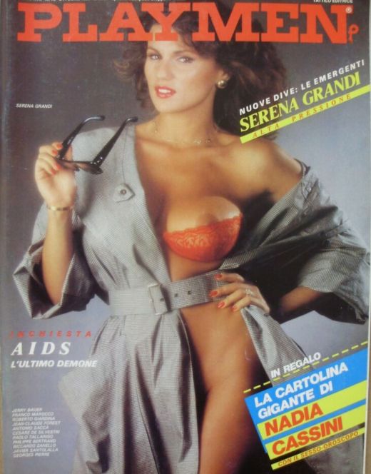 Голая Серена Гранди на фото из журналов