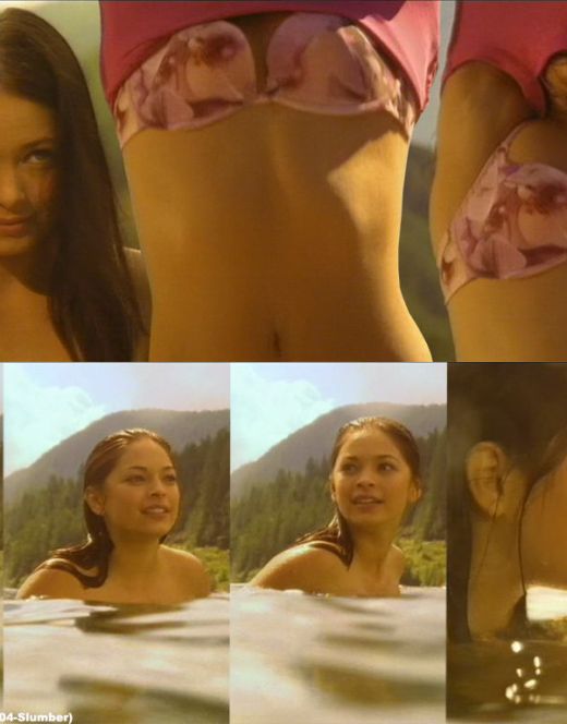 Кристин Кройк в купальнике и нижнем белье