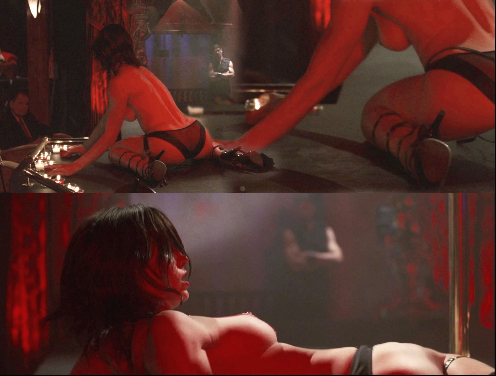 Голая Джессика Бил на эротических кадрах из кино.